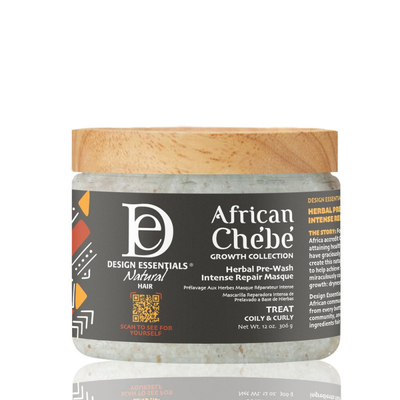 DESIGN ESSENTIAL AFRICAN CHÉBÉ Masque Repair Aux Herbes 360G