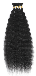 [828179065848] BIJOUX SUPER WAVE BULK Human Hair 18&quot; 1B