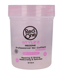 [8697926025525] RED ONE STYLER'Z GEL COIFFANT Curl &amp; Wavy 910ML