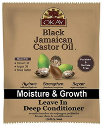 [810367016596] OKAY LEAVE-IN CONDITIONNER BLACK CASTOR OIL