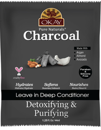 [815166023998] OKAY LEAVE IN CONDTIONNER CHARCOAL 44ML