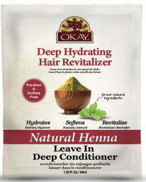 [810367018392] OKAY LEAVE IN CONDITIONER HENNA