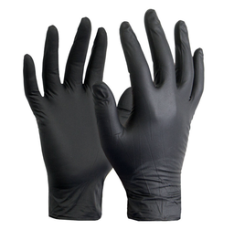 Black Nitrile Gloves