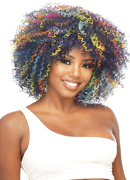 [828179590126] AFRO QUEEN 14&quot; RAINBOW