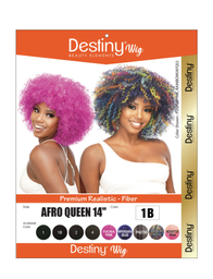 [828179591484] AFRO QUEEN 14&quot; 1 PERRUQUE