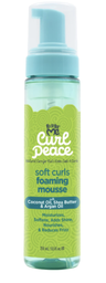 [802535215917] JUST FOR ME CURL PEACE 8.5oz SOFT CURLS FOAMING MOUSSE