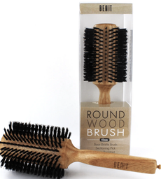 [840096916423] BEAUT ROUND WOOD BRUSH 40mm