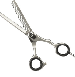 [840096923339] BEAUT  OFFSET HANDLE THINNING 6&quot; ROUGE