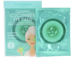 [616513672070] PURE RADIANCE CALA COOLING CUCUMBER EYE PADS 5 PAIRS