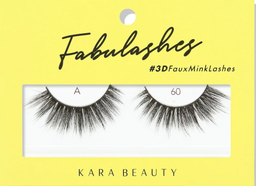 [819297021441] KARA BEAUTY FABULASHES 3D MINK LASHES A60