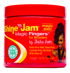 [077312412500] AMPRO SHINE N JAM MAGIC GEL FOR BRAIDERS