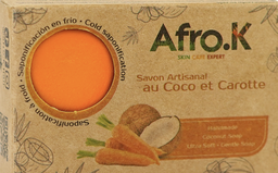 AFRO.K SAVON AU COCO ET CAROTTE