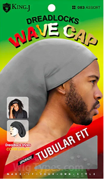 [842510000831] KING.J DREADLOCKS WAVE CAP TUBULAR FIT