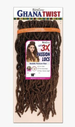 GHANA TWIST PASSION LOCS 18&quot; LBG