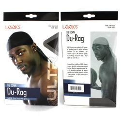 [6CAP-L3520] DU RAG CAP BLACK 1DZ/24DZ/CS