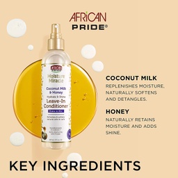 [15016008] AFRICAN PRIDE MOISTURE MIRACLE LEAVE-IN COND. SPRAY 240 ML