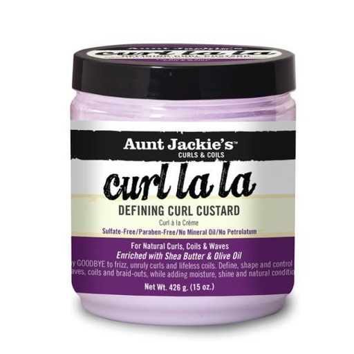 [08569615] AUNT JACKIE'S CURL LA LA CUSTARD 15 OZ