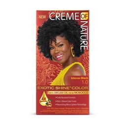 [48323267] CREME OF NATURE ARGAN GEL WOMENHAIR COLOR #1.0 INTENSE BLACK
