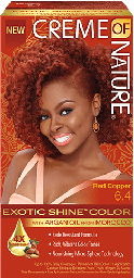[075724232723] CREME OF NATURE ARGAN GEL WOMENHAIR COLOR #6.4 RED COPPER