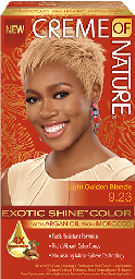 [48306265] CREME OF NATURE ARGAN GEL WOMEN HAIR COLOR #9.23 LT.GOLD BLONDE