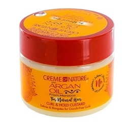 [48308256] CREME OF NATURE ARGAN OIL CURL &amp; HOLD CUSTARD 11.5oz