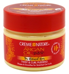 [48308257] CREME OF NATURE ARGAN OIL TWIST&amp; CURL PUDDING 11.5oz