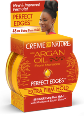 [075724214040] CREME OF NATURE ARGAN PERFECT EDGES GEL 66 ML EXTRAHLD