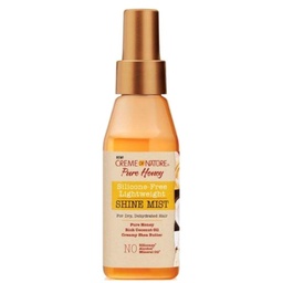 [48347319] CREME OF NATURE PURE HONEY SILICON FREE SHINE MIST 4 oz