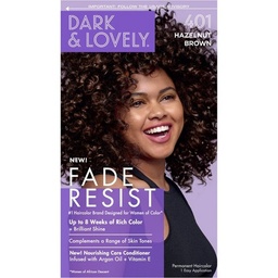 [07201597] DARK &amp; LOVELY FADE RESIST COLOR#401 HAZELNUT BROWN