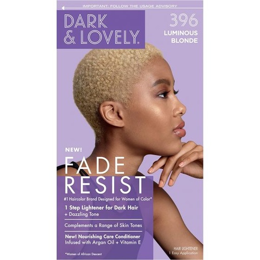 [07290396] DARK & LOVELY FADE RESIST COLOR#396 LUMINOUS BLONDE          *