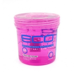 [05800105] ECOSTYLE STYLING GEL CURL AND  WAVE PINK 8 OZ