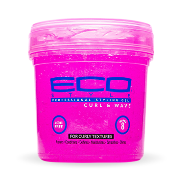 [05800105] ECOSTYLE STYLING GEL CURL AND  WAVE PINK 8 OZ (CS/24)        *