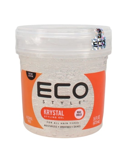 [05800114] ECOSTYLE STYLING GEL KRYSTAL   CLEAR 16 OZ (CS/6)            *