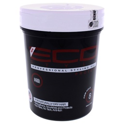 [05800103] ECOSTYLE STYLING GEL PROTEIN BLACK/RED 32 OZ