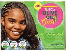 [12511155] ORS OLIVE OIL GIRLS NO LYE RELAXER KIT