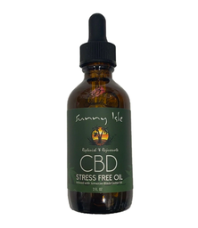 [850006021567] SUNNY ISLE CBD STRESS FREE OIL 2 oz