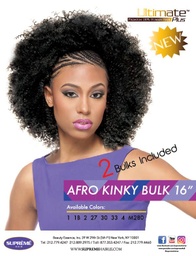 [886415100340] SUPREME HAIR 100% HH AFRO KINKY BULK 16'' 1