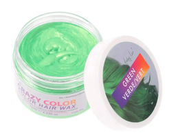 [840096931112] CRAZY COLOR HAIR WAX GREEN 120g