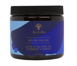 [858380045032] AS I AM OLIVE &amp; TEA TREE OIL DANDRUFF COWASH 454g