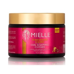 [854102006367] MIELLE POMEGRANATE &amp; HONEY COIL SCULPTING CUSTARD 240g